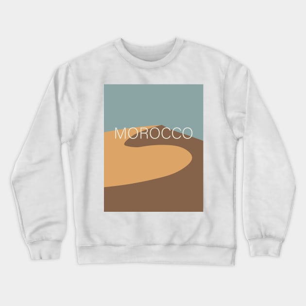 Morocco Sahara Desert Crewneck Sweatshirt by iconking